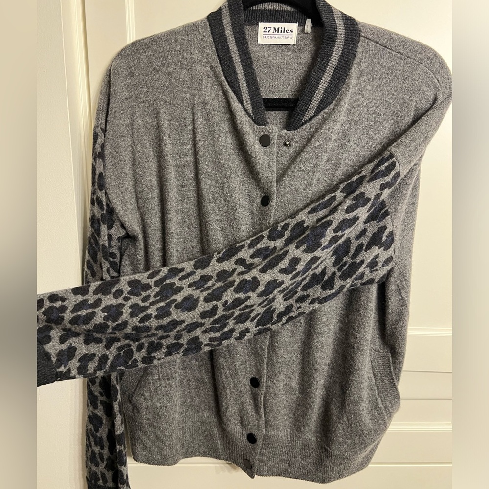 27 Miles Malibu Wool Cashmere cardigan